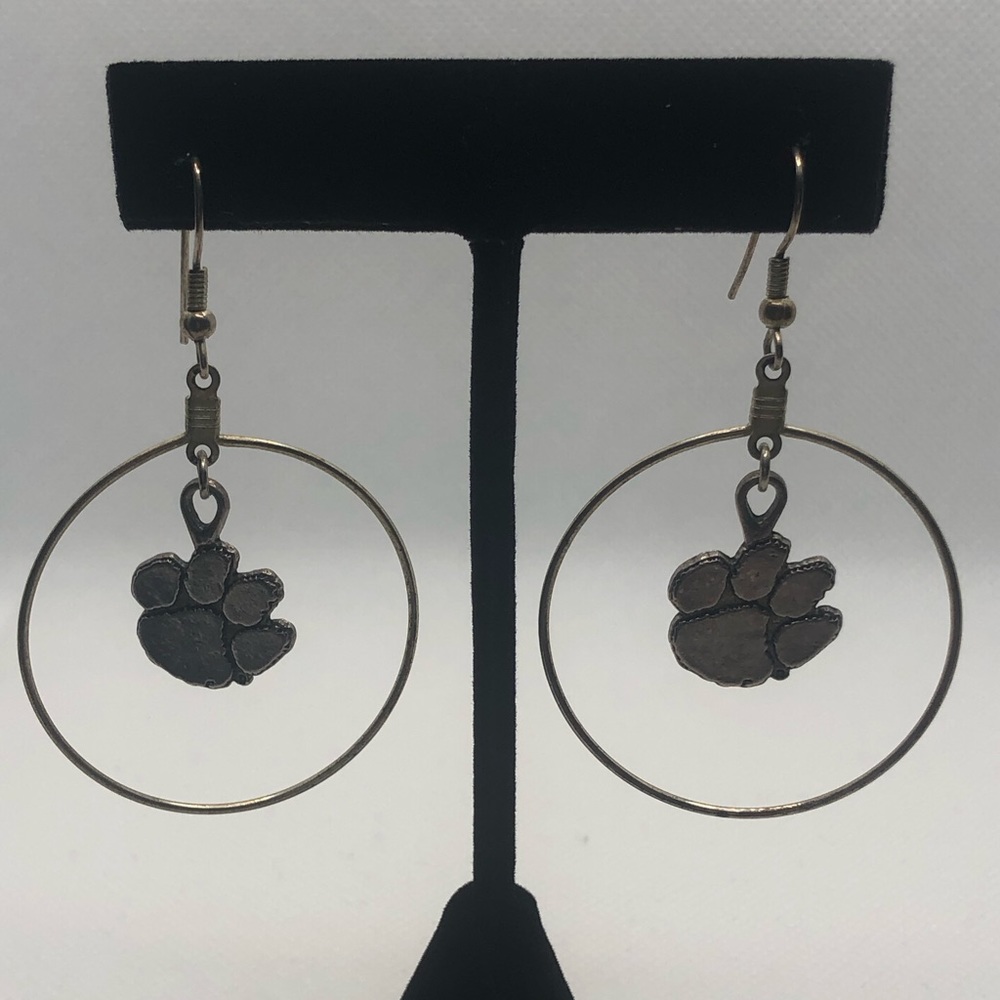 Clemson Hoop Earrings